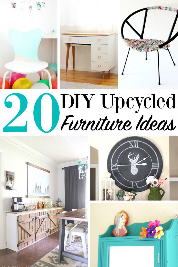 20 DIY Upcycled Furniture Ideas