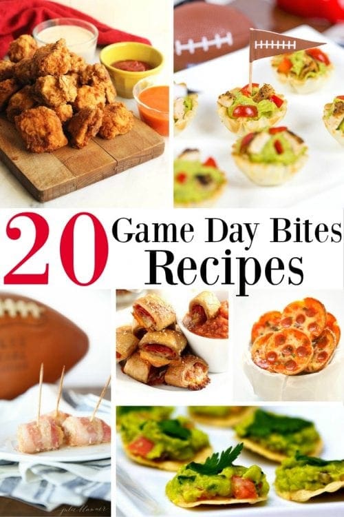 20 Game Day Bites Recipes Superbowl Football Basketball