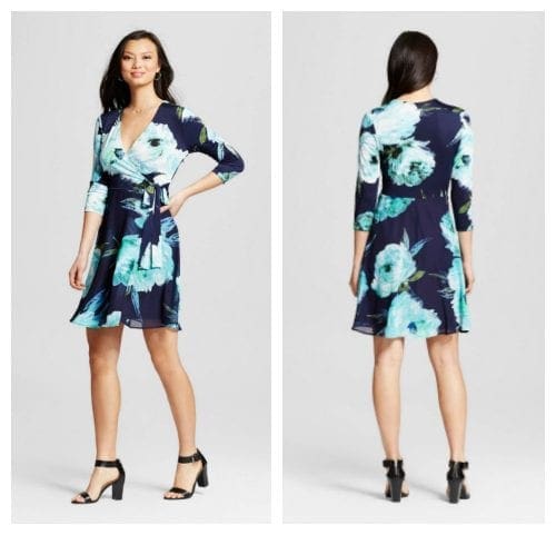 target wrap around dress