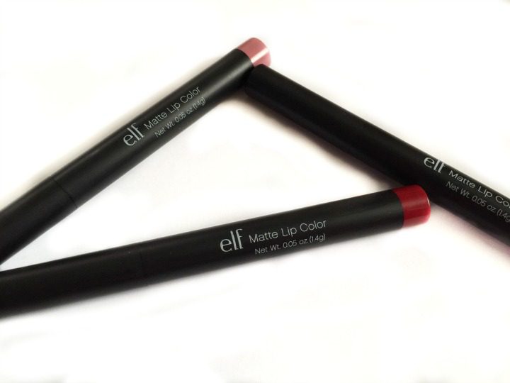 e.l.f. Studio Line Matte Lip Colors Review