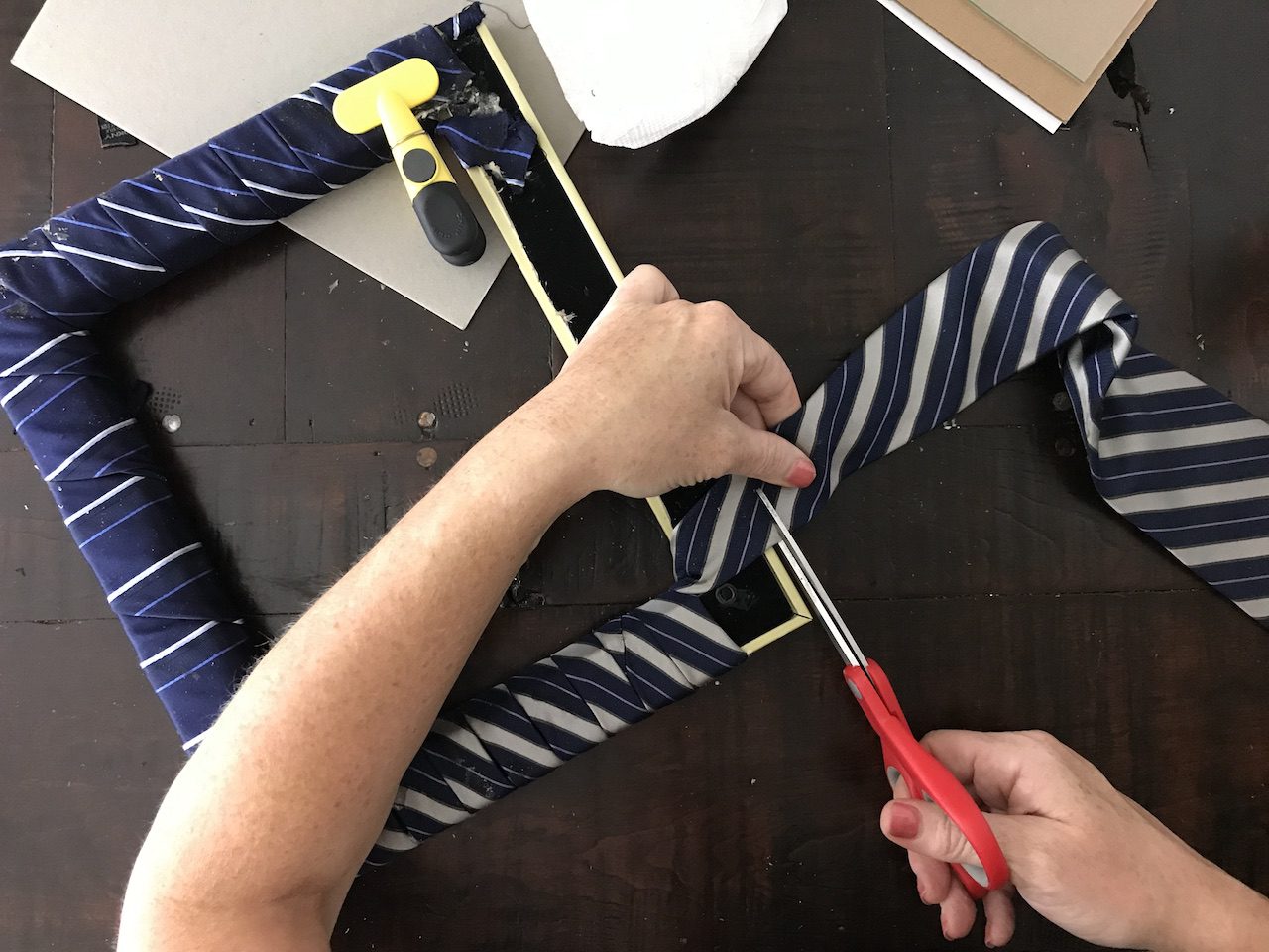 DIY Father's Day Tie Wrapped Picture Frame American Greetings Target