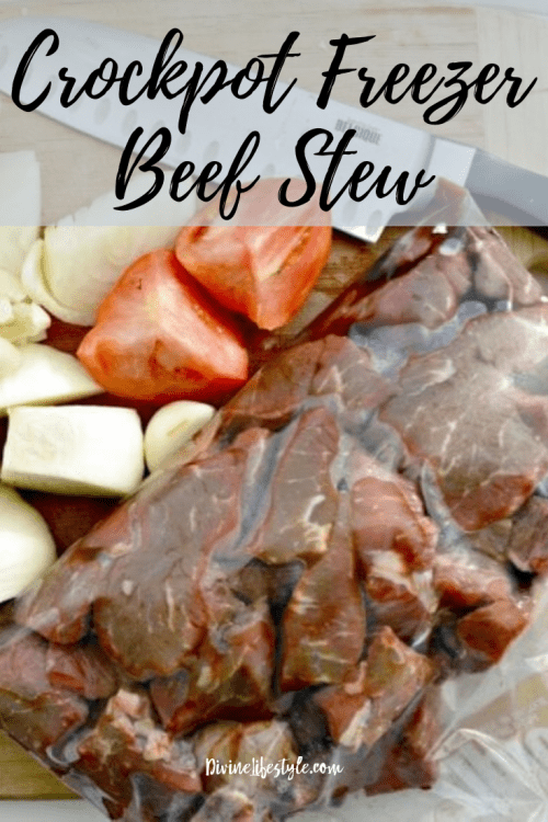 Crockpot Freezer Beef Stew Recipe Easy Dinner Divine Lifestyle