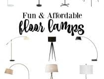 Fun & Affordable Floor Lamps