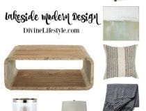 Lakeside Modern Design Pieces