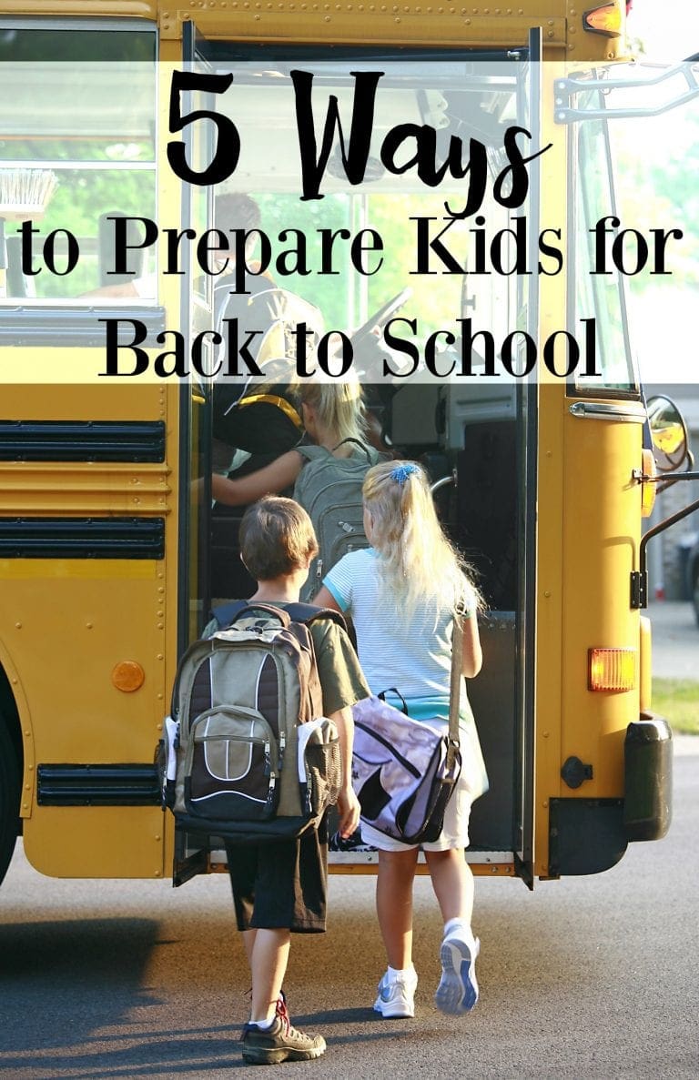 How To Prepare Kids For School