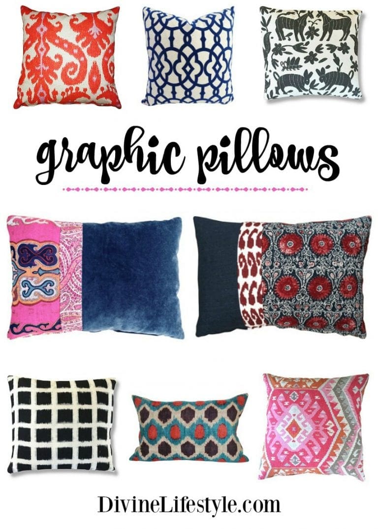 Graphic Pillows A Bold Addition to Your Decor Home Design