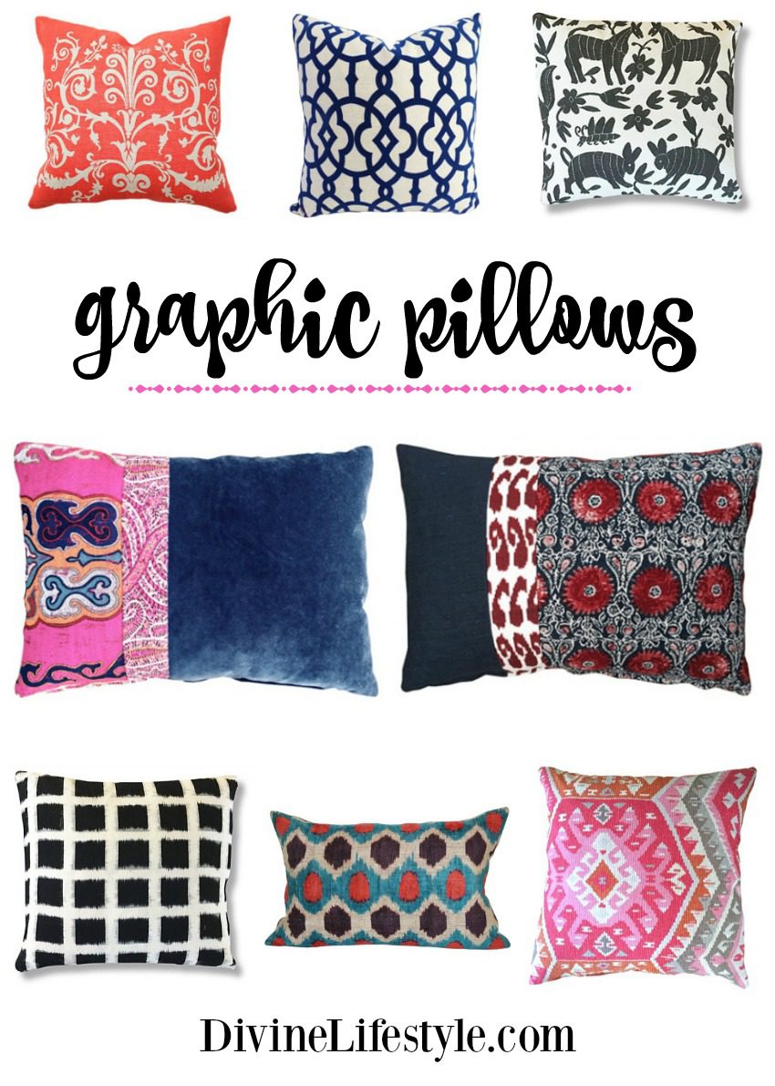 Graphic Pillows A Bold Addition to Your Decor Home Design