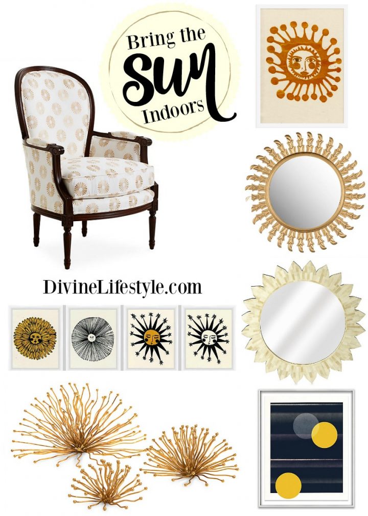 Sunburst Inspired Decor