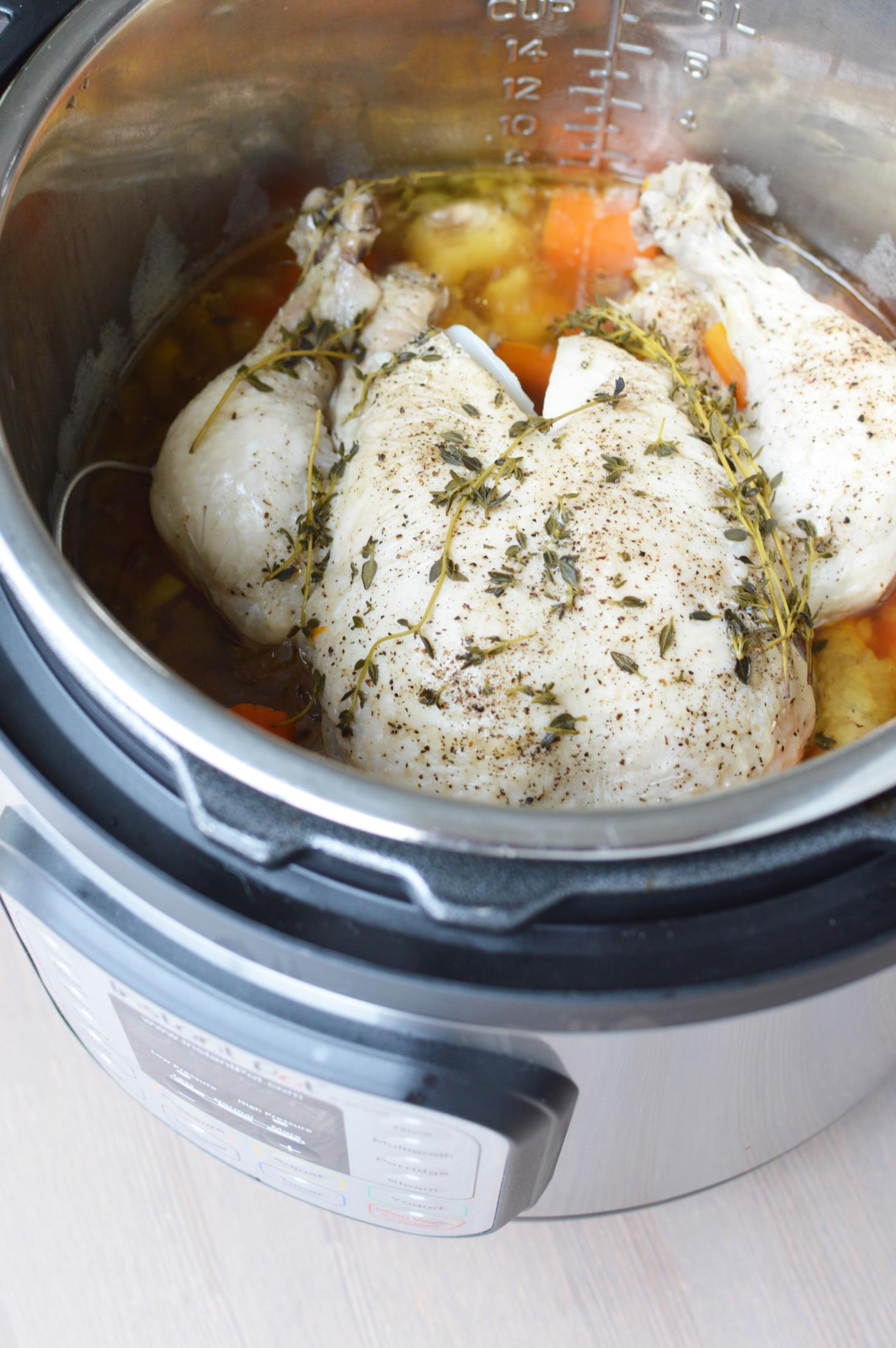 Instant Pot Whole Chicken Recipe Dinner Crockpot Meal