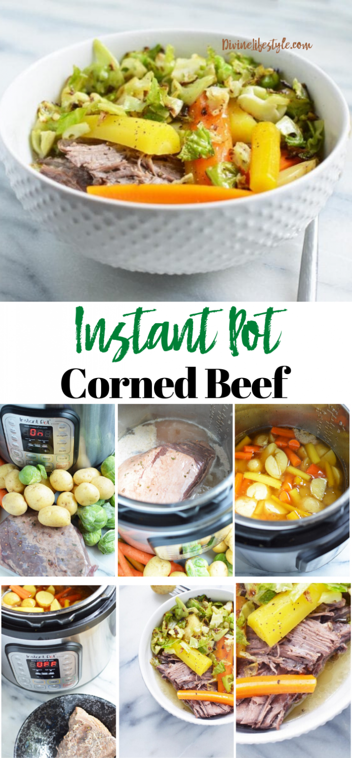 Instant Pot Corned Beef Recipe Carrots Potatoes Dinner