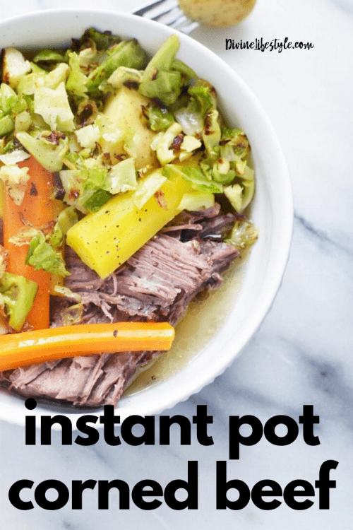 Instant Pot Corned Beef Recipe Carrots Potatoes Dinner