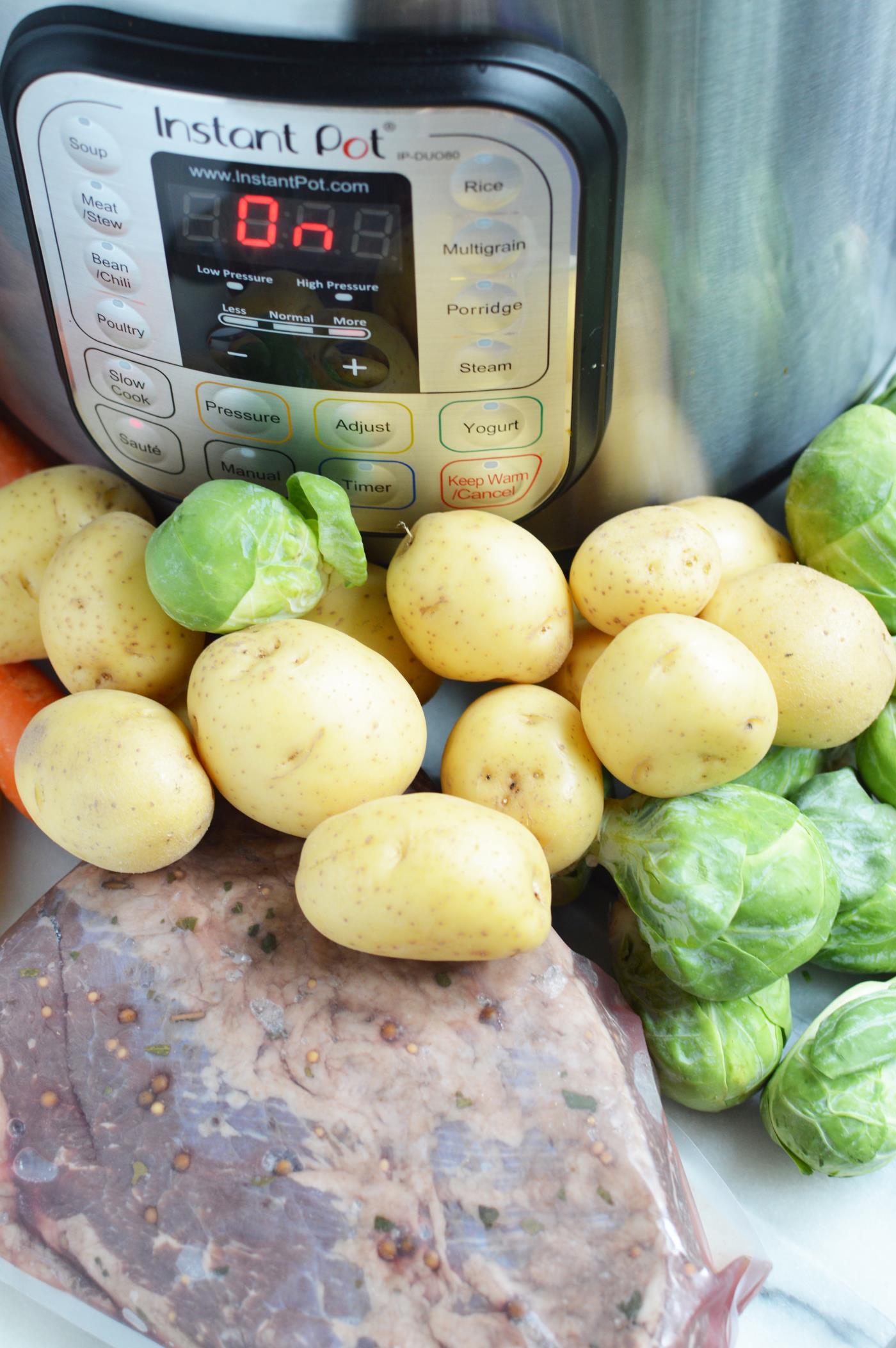 Instant Pot Corned Beef recipe Cabbage Pastrami St Patricks Day