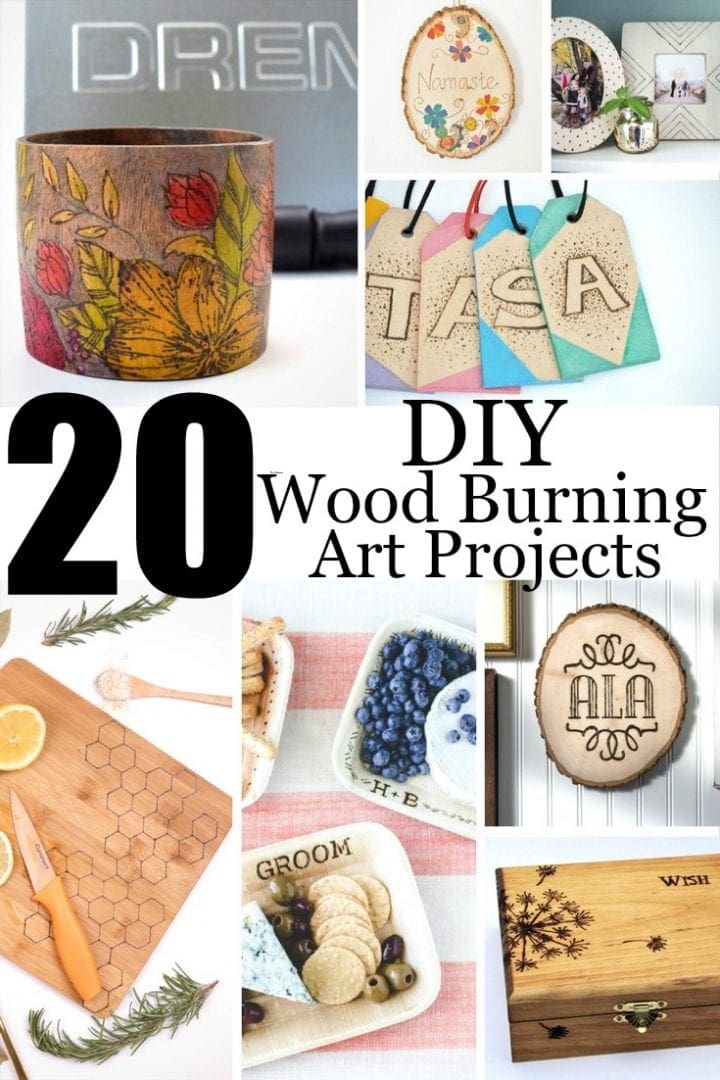 Intro to Wood Burning | 20 DIY Wood Burning Art Projects