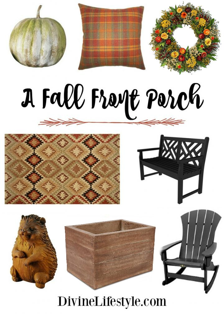 A Fall Front Porch