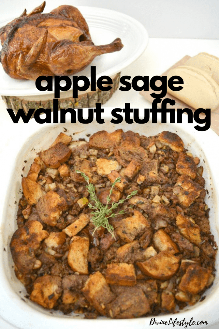 Apple Sage Walnut Stuffing Recipe