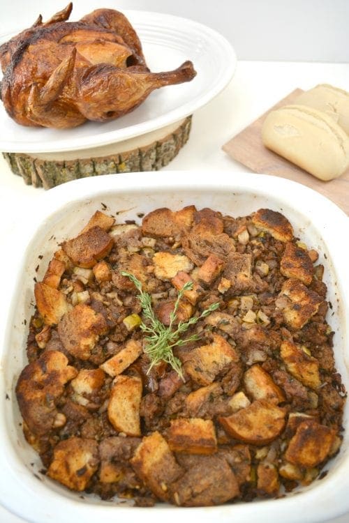 Apple Sage Walnut Stuffing Recipe Thanksgiving Dressing