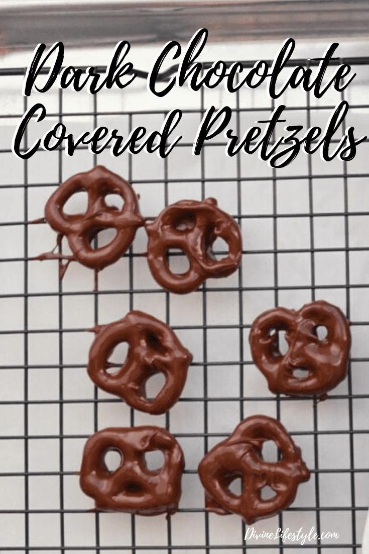 Dark Chocolate Covered Pretzels Dipped Pretzel Divine Lifestyle