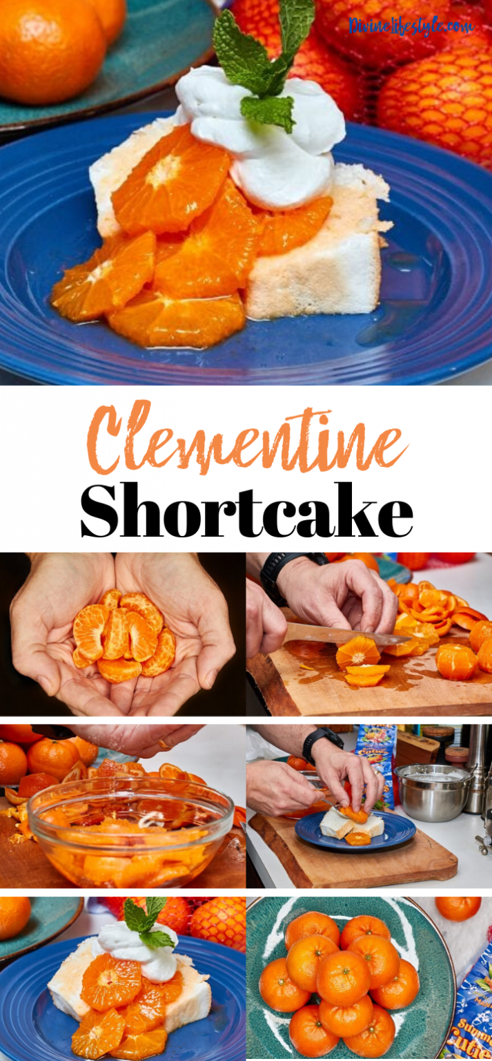 Clementine Shortcake Recipe Citrus Cake Dessert Divine Lifestyle