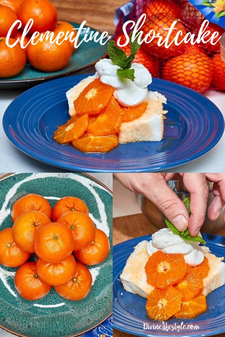 Clementine Shortcake Recipe Citrus Cake Dessert Divine Lifestyle