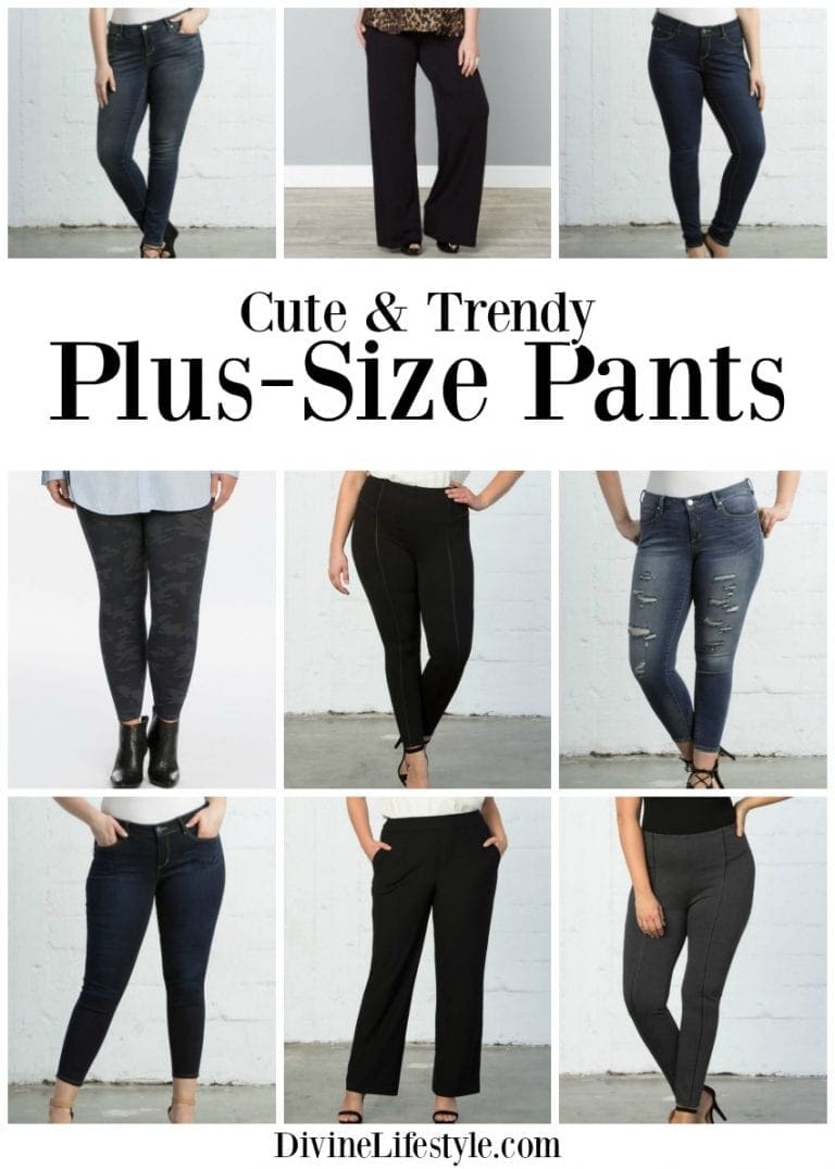 Stylish and Trendy Plus Size Pants for Women Fashion