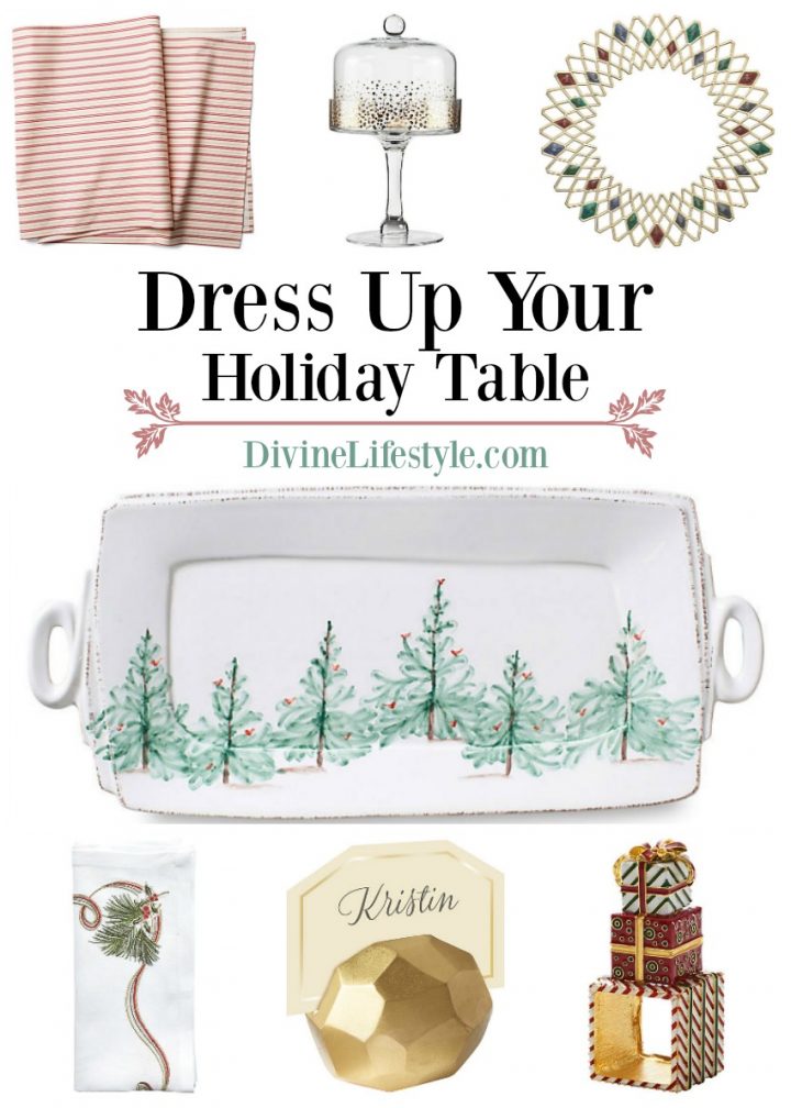 Dress Up Your Holiday Table