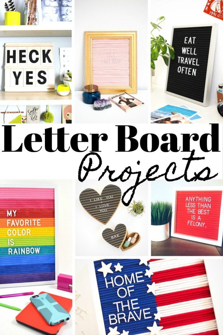 20 DIY Letterboard Projects Inspirational Motivational Quotes