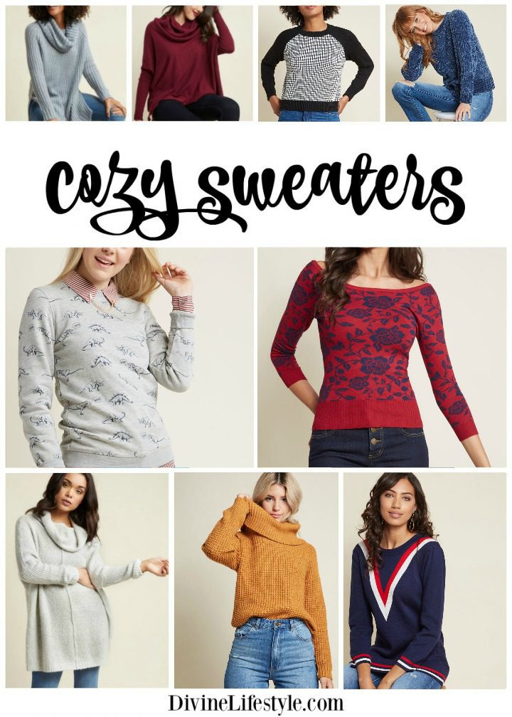 Keep Warm with these Cozy Knit Sweaters for Women