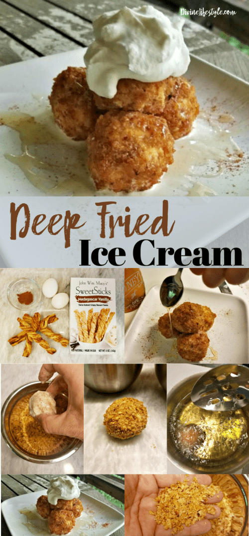 Fried Ice Cream Recipe Delicious Dessert Divine Lifestyle