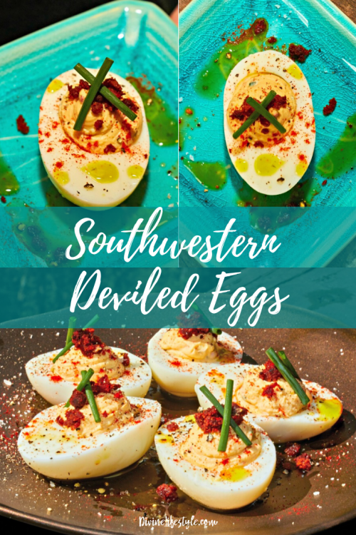 Southwestern Deviled Eggs Recipe with Chorizo Sausage