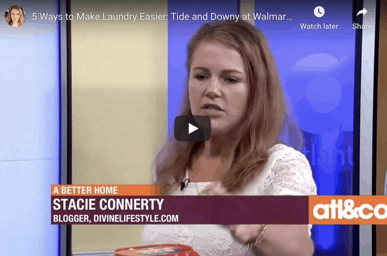 Tide and Downy Laundry Television Segment on Atlanta & Company
