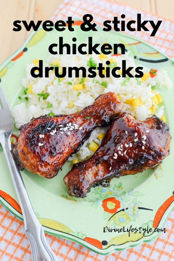 Sweet and Sticky Chicken Drumsticks Recipe