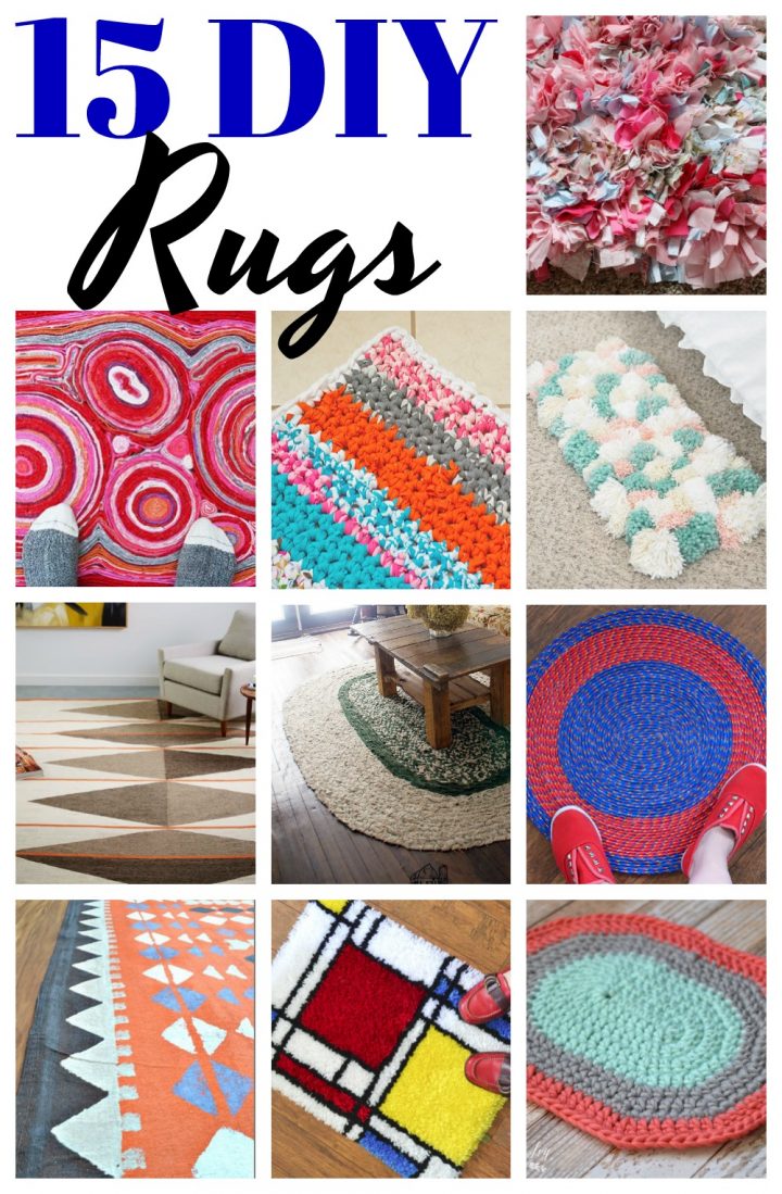 15 DIY Rugs Carpet Bedroom Living Room Bathroom Kitchen