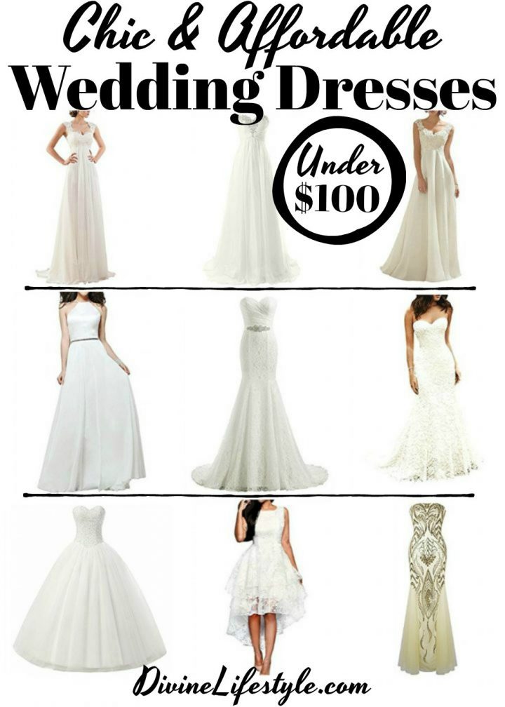 Chic and Affordable Wedding Dresses Under $100 Lace Bridal Gown