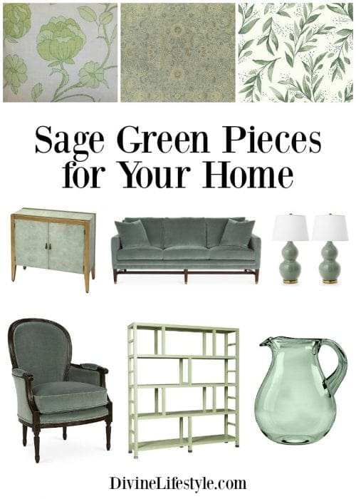 what colours match with sage green