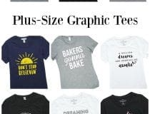 Plus-Size Graphic Tees