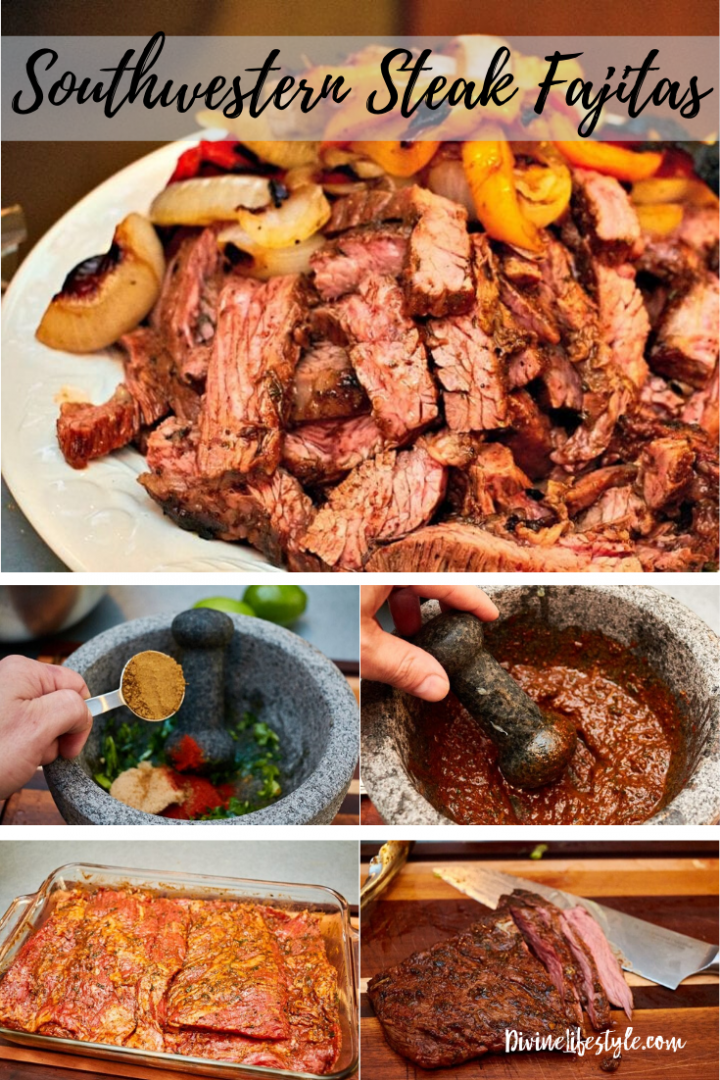 Southwestern Steak Fajitas Recipe