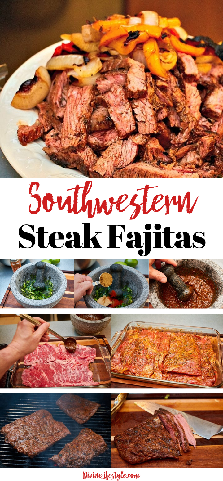 Southwestern Steak Fajitas Recipe