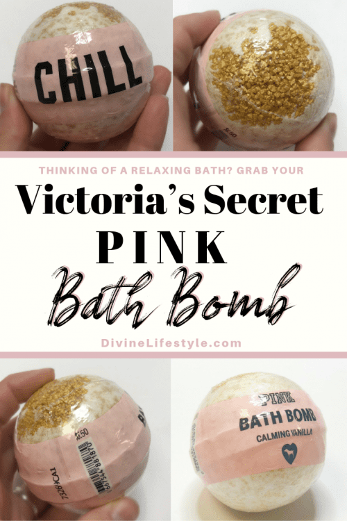 Victoria’s Secret PINK Bath Bomb Review Bathtub