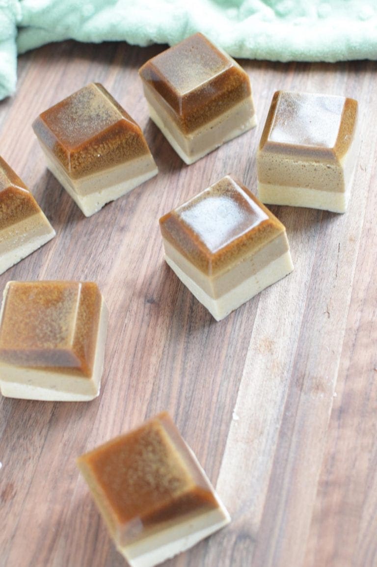 layered bulletproof coffee gummies caffeine morning kick