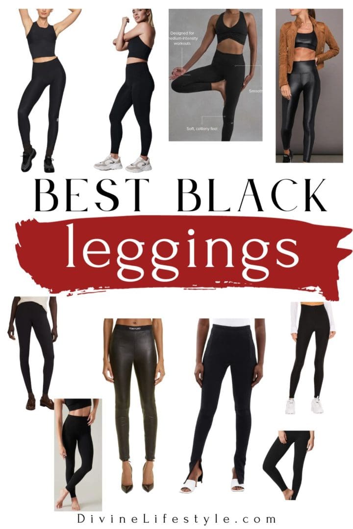 Leggings for Women Black