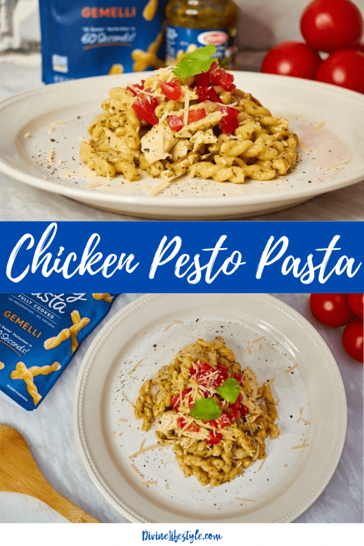 Creamy Pesto Chicken Pasta