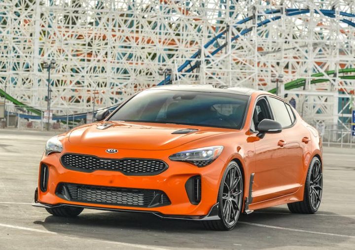 Meet the Kia Stinger GT Muscle Car SEMA Show Drift