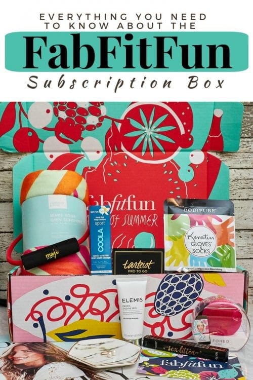 FabFitFun Subscription Box Women Beauty Fashion