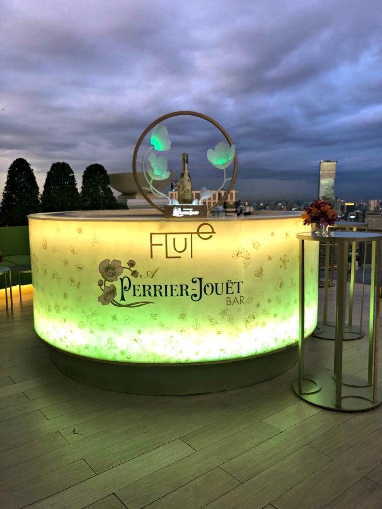 World's highest openair Champagne Bar lebua's Flute