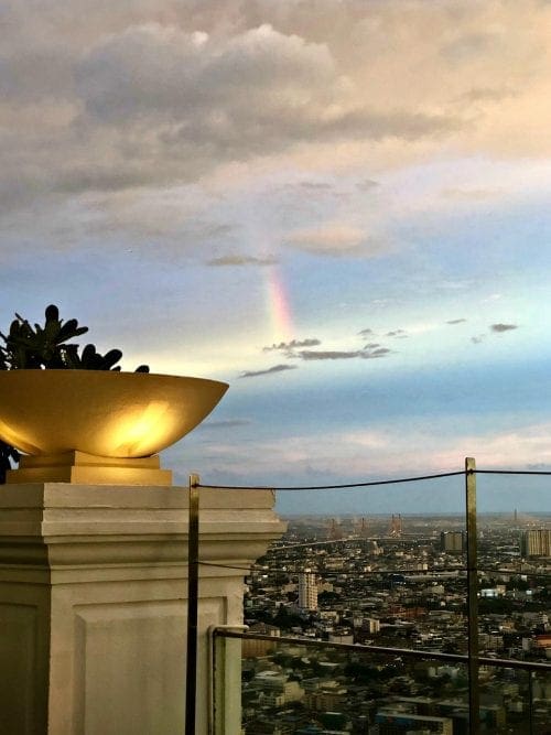 World's highest openair Champagne Bar lebua's Flute