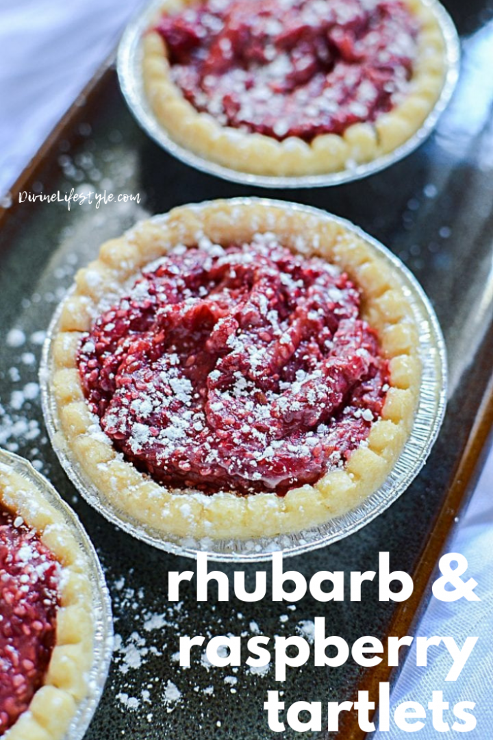 Rhubarb and Raspberry Tartlets