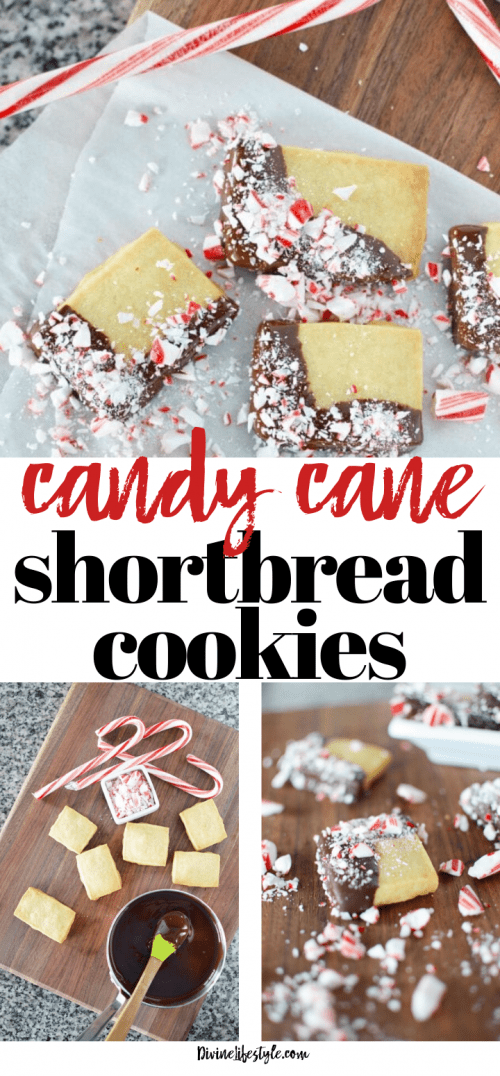 Candy Cane Shortbread Cookies Recipe