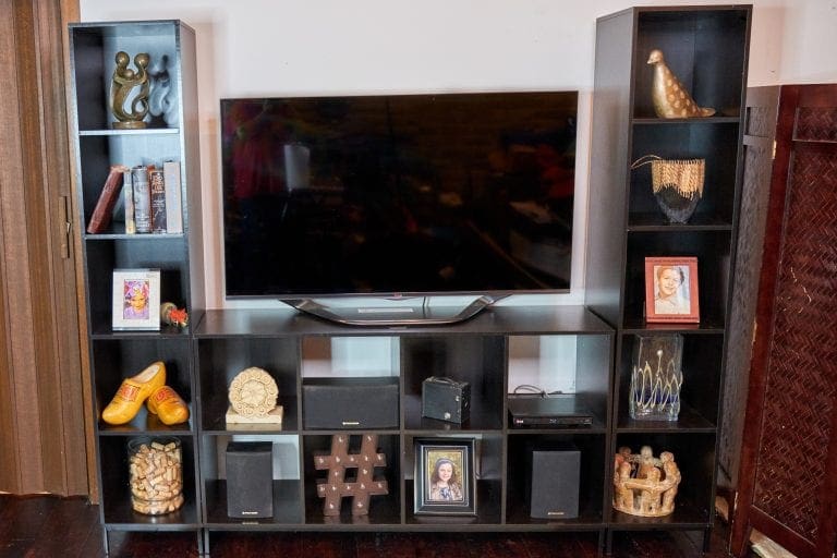 Walmart Mainstays Cube Storage Home Entertainment Center