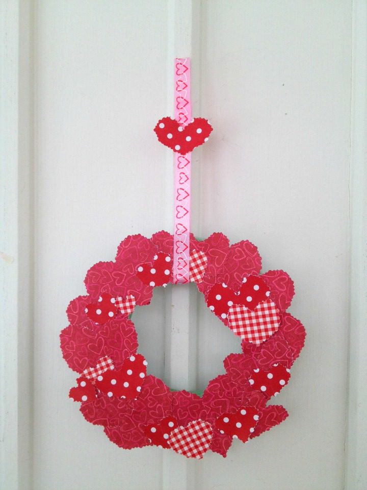 DIY Valentine’s Day Wreath