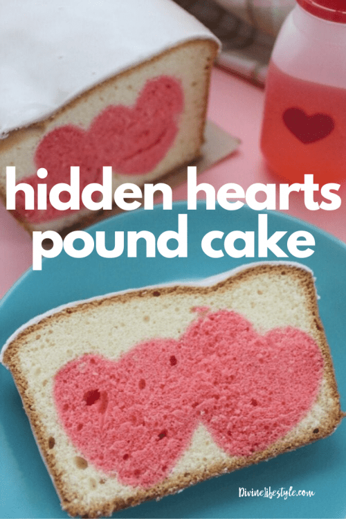 Hidden Hearts Pound Cake Recipe Valentine's Day